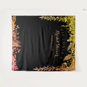 Tenture Fête des mariées de feuillage d'automne (Devant (Horizontal))