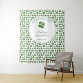 Tenture Fête des mariées de la fête de la St Patrick Conte (En situation)