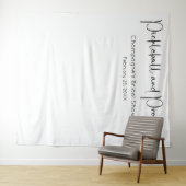 Tenture Fête des mariées de Pickleball & Prosecco (En situation (horizontale))