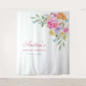 Tenture Fête des mariées du stand photo du jardin frais fo (Devant)