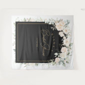 Tenture Fête des mariées florale Pearl Blush ID989 (Devant (Horizontal))