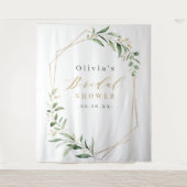 Tenture Fête des mariées géométrique géométrique et rustiq (Devant)