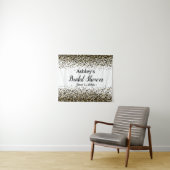 Tenture Fête des mariées Leopard arrière-plan Photo Booth  (En situation (horizontale))