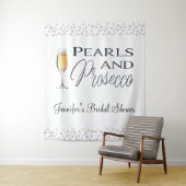 Tenture Fête des mariées Pearles et poursuites (En situation)