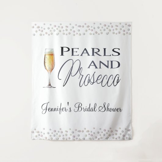 Tenture Fête des mariées Pearles et poursuites (Devant)