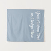 Tenture Fête des mariées personnalisée en bleu foncé (Devant (Horizontal))