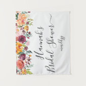 Tenture Fête des mariées Photo Booth Arrière-plan Automne  (Devant)