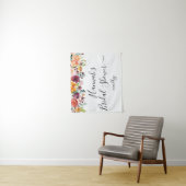 Tenture Fête des mariées Photo Booth Arrière-plan Automne  (En situation)