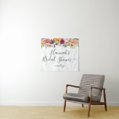 Tenture Fête des mariées Photo Booth Arrière-plan Automne  (En situation (horizontale))