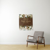 Tenture Fête des mariées Photo Booth Backdrop Cream Gold P (En situation)