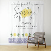 Tenture Fête des mariées Principal Squeeze Lemons Fond pho (En situation)