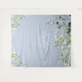 Tenture Fête des mariées verte arrière-plan Photo Prop (Devant (Horizontal))