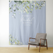 Tenture Fête des mariées verte arrière-plan Photo Prop (En situation)