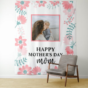 Tenture Fête des mères rouges Fleurs femmes amour