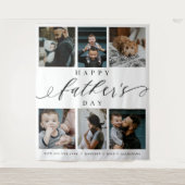 Tenture Fête des Pères Joyeuse Célébration Photo fond (Devant)