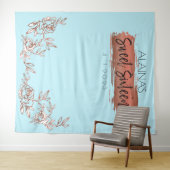 Tenture Fête des seize ans 16 Photoboth toile de fond de f (En situation (horizontale))