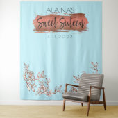 Tenture Fête des seize ans 16 Photoboth toile de fond de f (En situation)