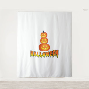 Tenture Fête d'Halloween, Halloween Citrouilles