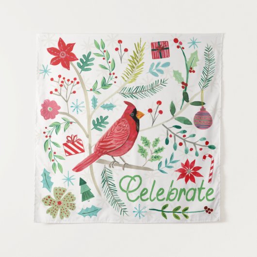 Tenture Fêtes gaies - Célébration (Devant (Horizontal))