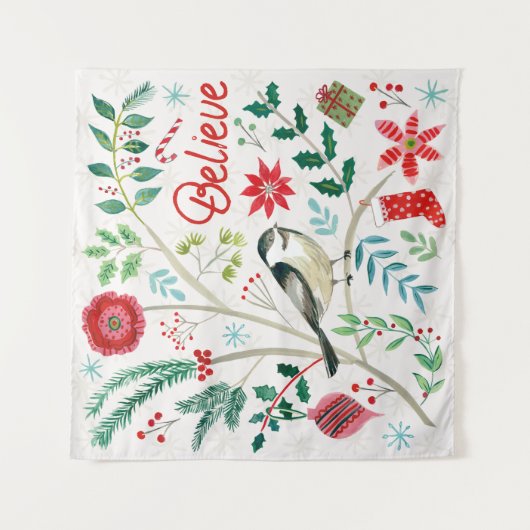 Tenture Fêtes joyeuses - Croyez (Devant)