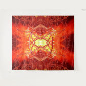 Tenture Feu Abstrait (Devant (Horizontal))