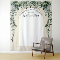 Feuillage aquarelle beige avec fond de voûte moder