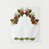 Tenture Feuillage de baies d'automne et d'automne (Devant)