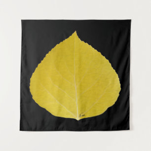 Tenture Feuille d'Aspen jaune #5