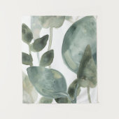 Tenture Feuille de l'eau - aquarelle (Devant)