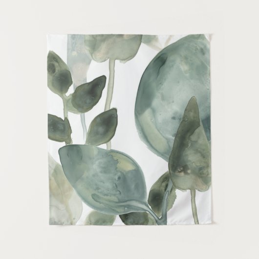 Tenture Feuille de l'eau - aquarelle (Devant)