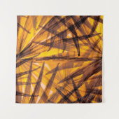 Tenture Feuille de palme tropicale motif (Devant (Horizontal))