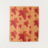 Tenture Feuille d'érable d'automne (Devant)