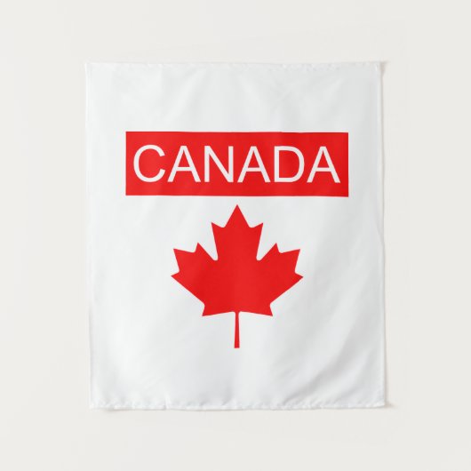 Tenture Feuille d'érable du Canada (Devant)
