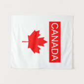 Tenture Feuille d'érable du Canada (Devant (Horizontal))