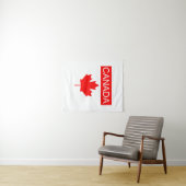 Tenture Feuille d'érable du Canada (En situation (horizontale))