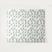 Tenture feuille ☃ enneigé (Devant (Horizontal))