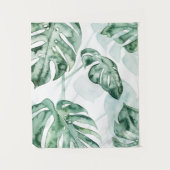 Tenture Feuille fendue de paume tropicale (Devant)