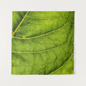 Tenture Feuille verte (Devant (Horizontal))