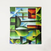 Tenture Feuilles Abstraits (Devant)