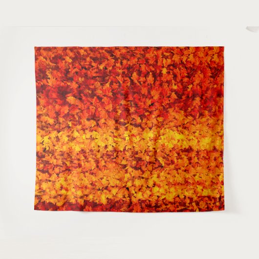 Tenture Feuilles automnales d'automne| Arrière-plan de par (Devant (Horizontal))