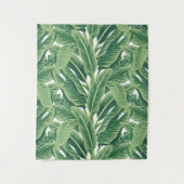Tenture Feuilles de bananes tropicales vertes (Devant)