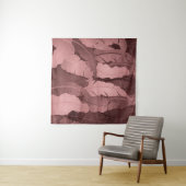 Tenture Feuilles de bananier en or rose : Luxe (En situation (horizontale))