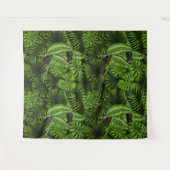Tenture Feuilles de la jungle (Devant (Horizontal))