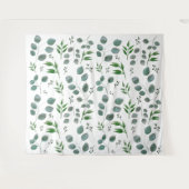 Tenture Feuilles de l'eucalyptus (Devant (Horizontal))