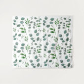 Tenture Feuilles de l'eucalyptus (Devant (Horizontal))