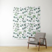 Tenture Feuilles de l'eucalyptus (En situation)