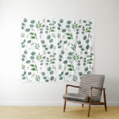 Tenture Feuilles de l'eucalyptus (En situation (horizontale))