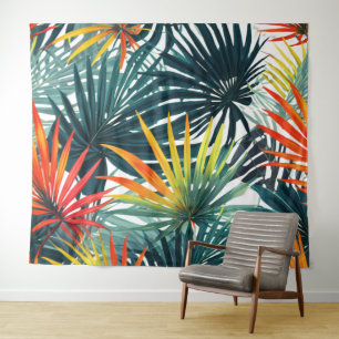 Tenture Feuilles de Palmier Tropicales Impression de Feuil