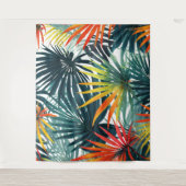 Tenture Feuilles de Palmier Tropicales Impression de Feuil (Devant)