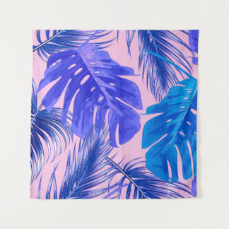 Tenture Feuilles de palmiers tropicaux, feuilles de jungle